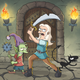 The heroes of Netflix’s Disenchanted.